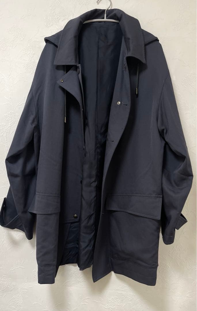 KENZO ケンゾー　ウール　オーバーサイズ　ミドルコート モッズコート