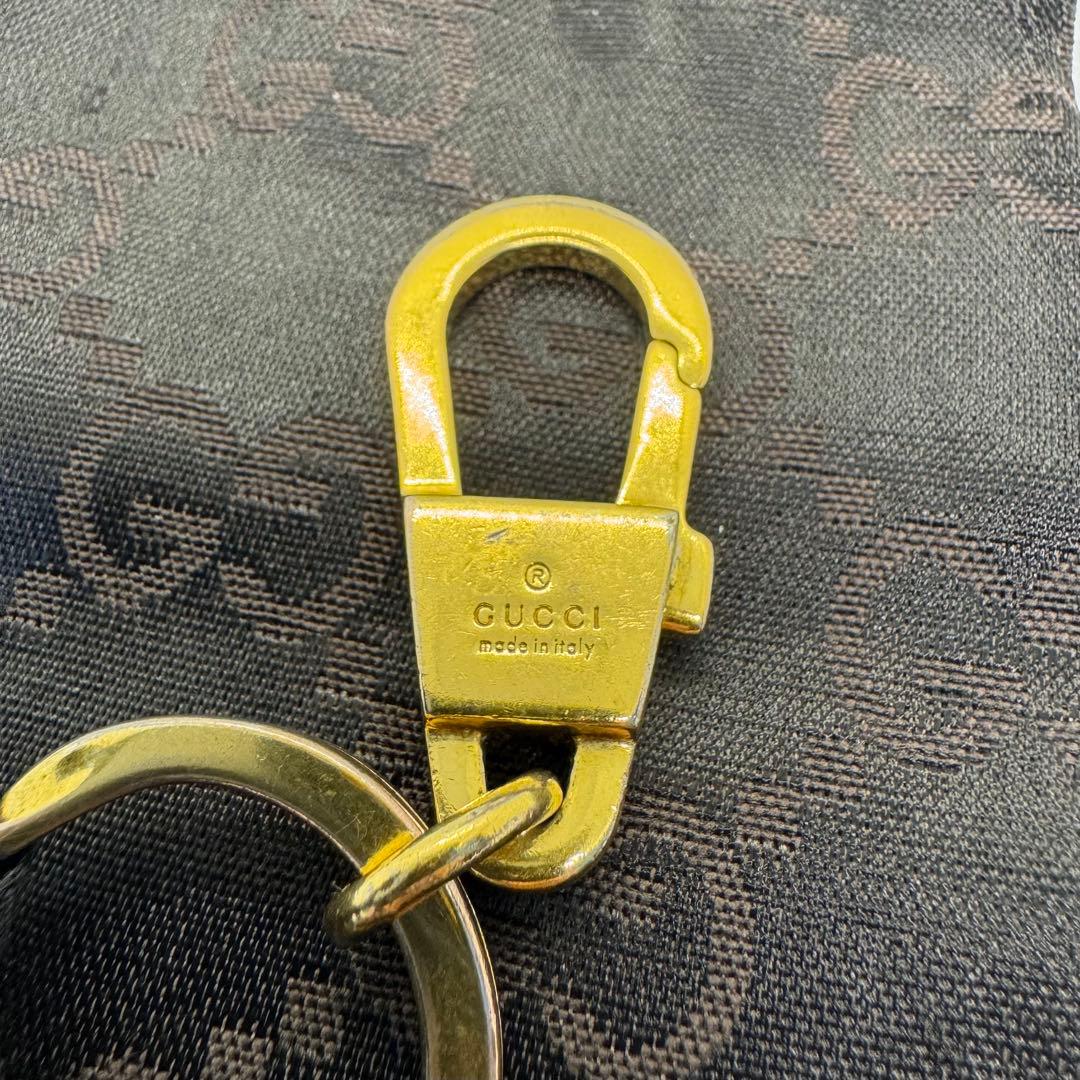 GUCCI グッチ キーホルダー カラビナ キーリング バッグチャーム 箱 付属