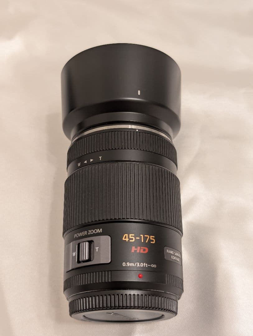 LUMIX G 45-175mm ズームレンズ　フィルター付