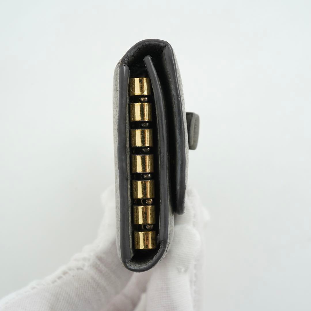 ✨極美品・箱保証書✨　ミュウミュウ　キーケース　RFID クリスタル　リボン