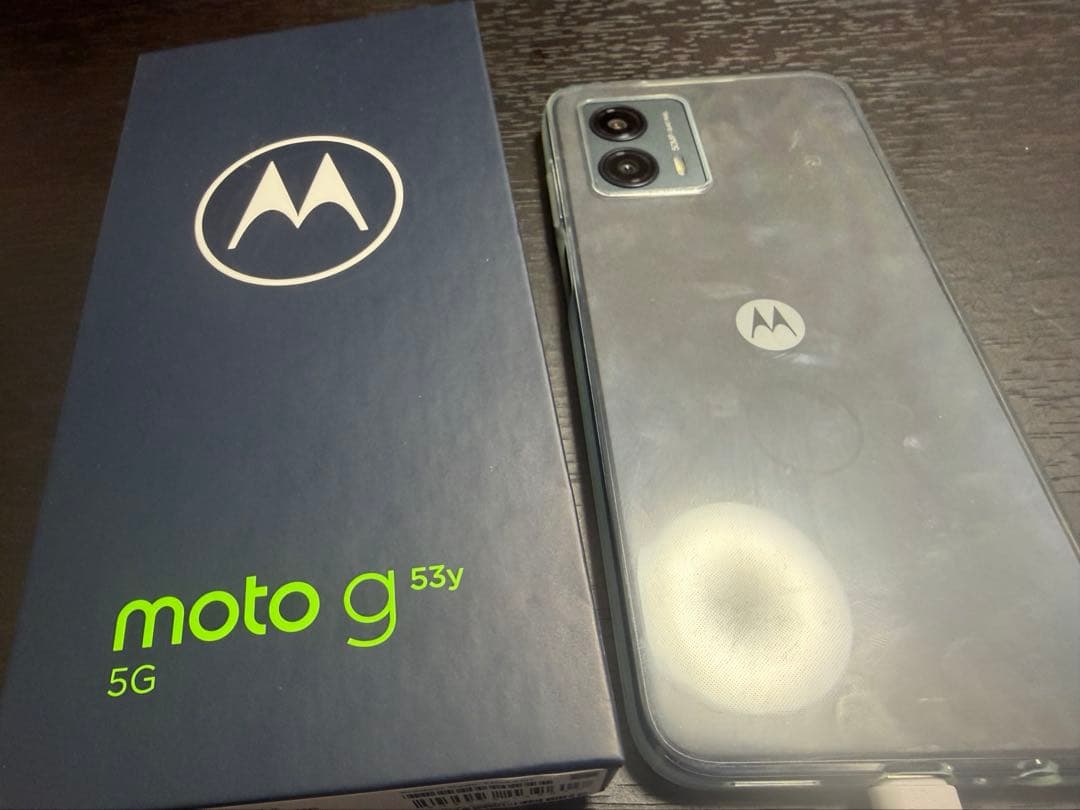 スマートフォン motorola motog53