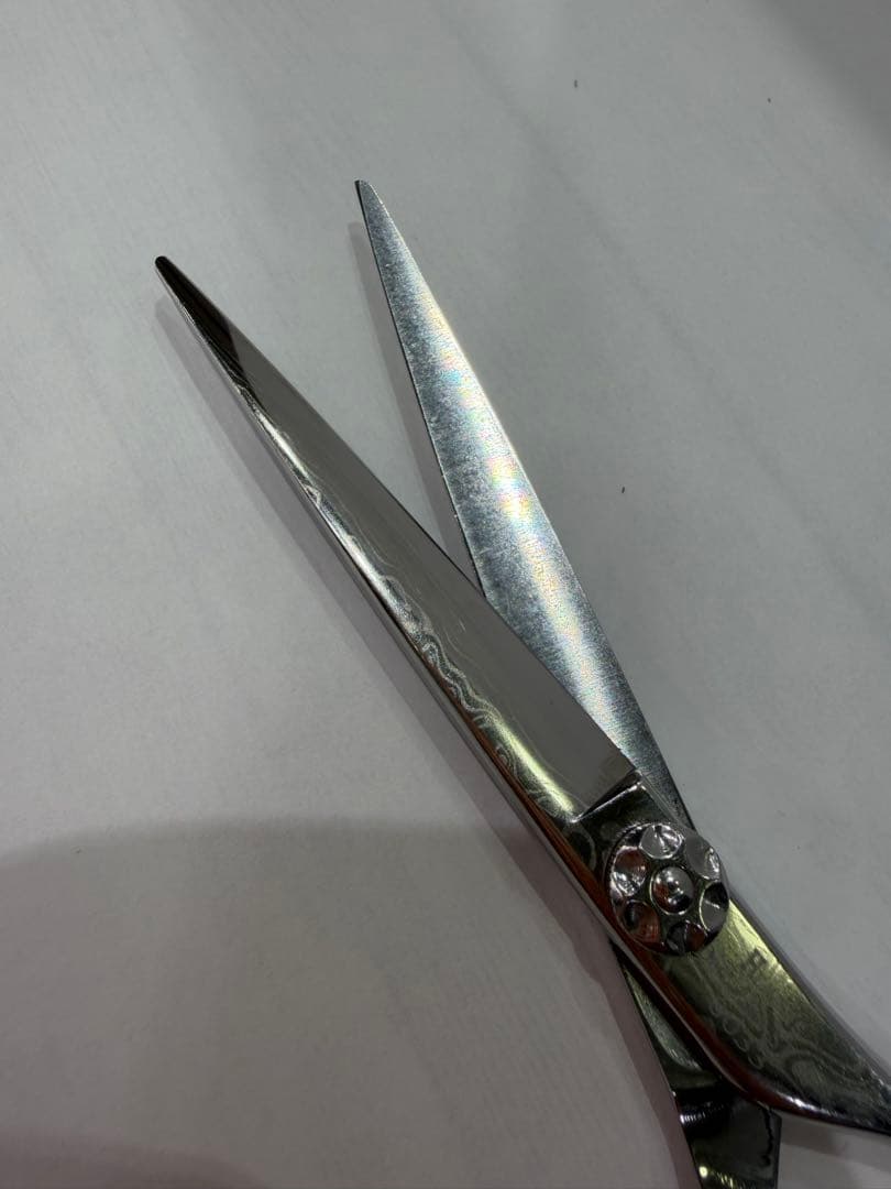 ヘブンスシザー 6.0インチシザー ダマスカス鋼