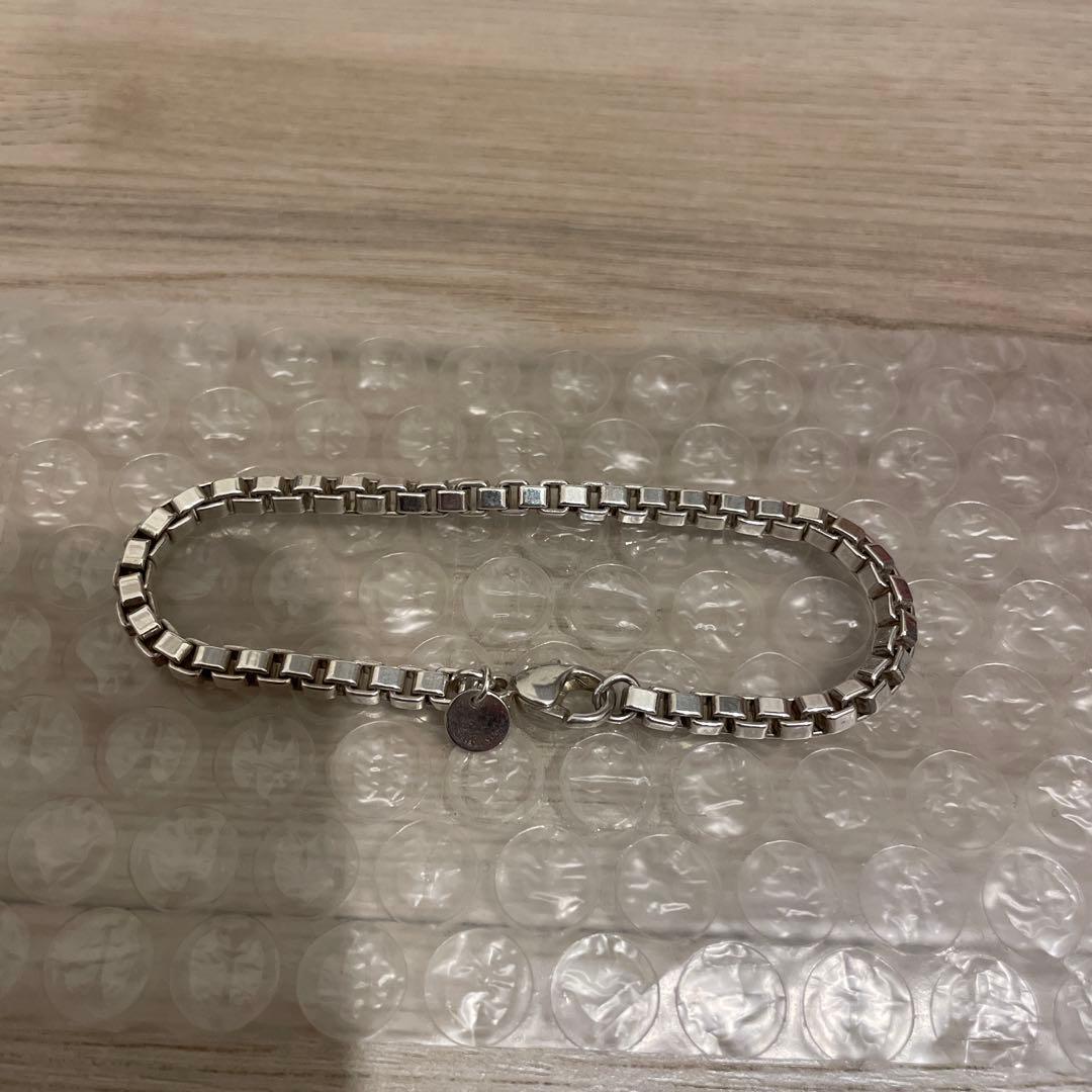 ティファニー TIFFANY ベネチアン チェーン ブレスレット SV925