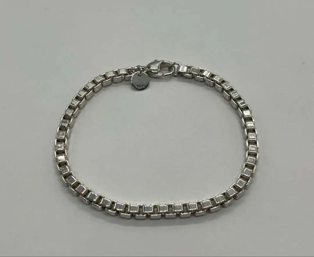 ティファニー TIFFANY ベネチアン チェーン ブレスレット SV925