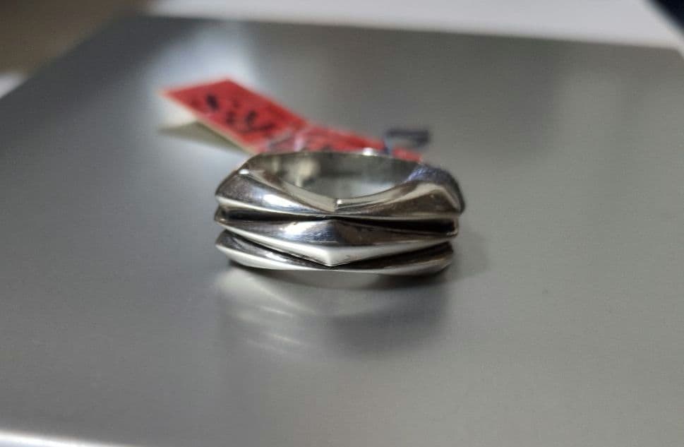 中古 M.A.R.S mars 21号 デザインリング タグ付き