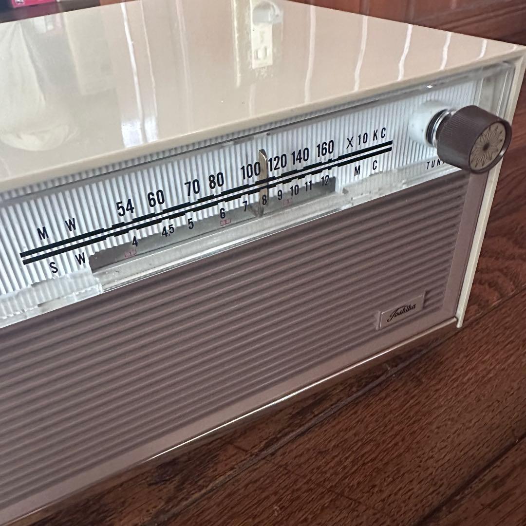 昭和レトロ　真空管ラジオ　稼働しました 元箱付　希少