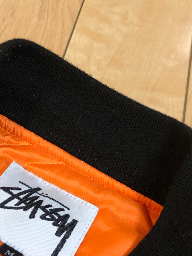 チ*ン様 STUSSY MA-1 ステューシー　メンズ　サイズM