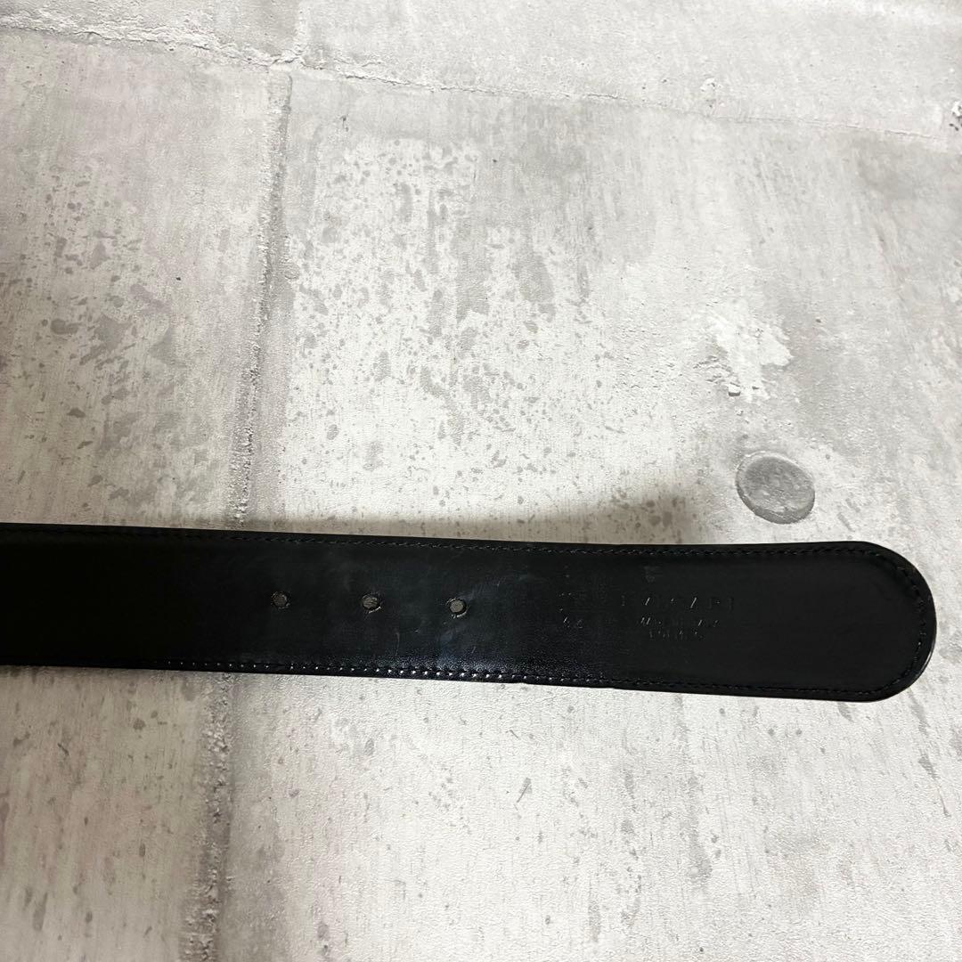 BVLGARI ブルガリ ベルト サークル ブラック レザー