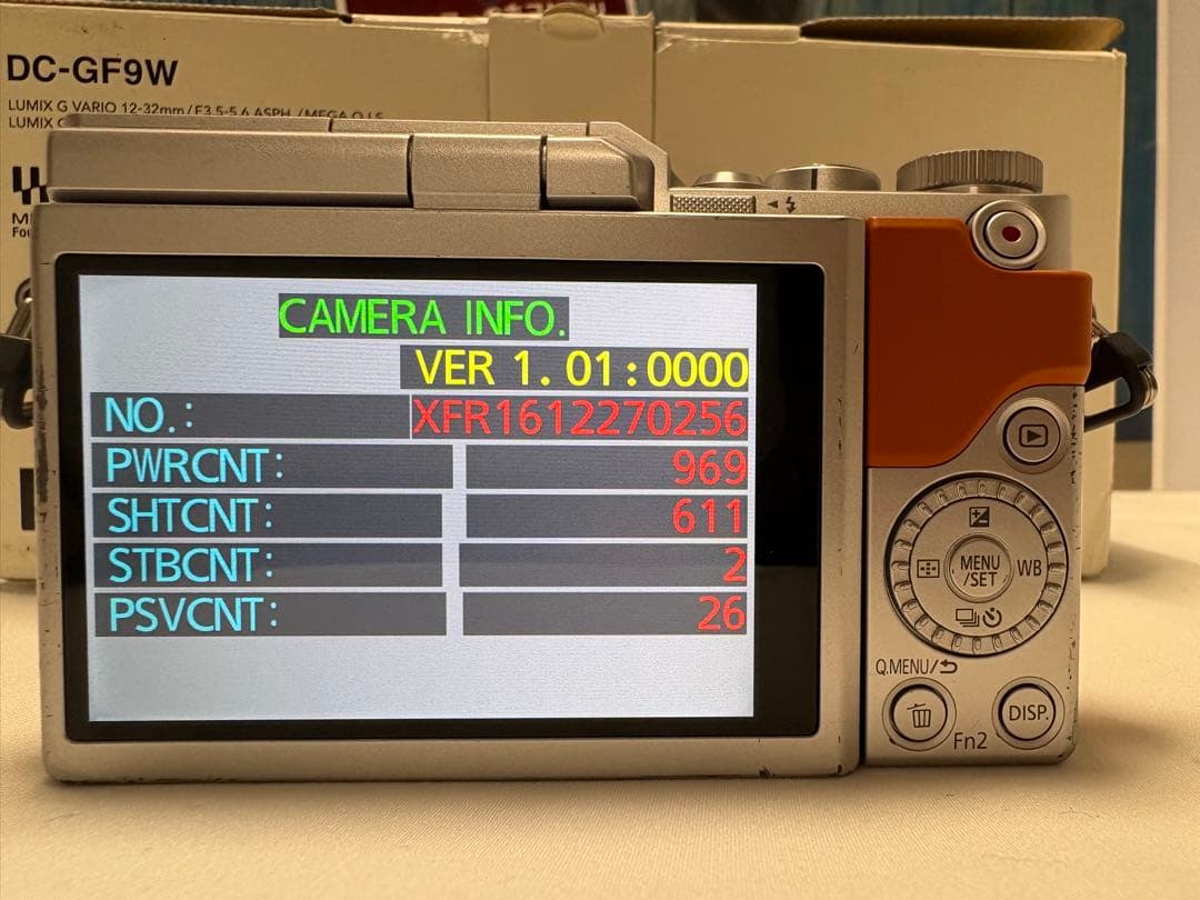 【ショット数611回】LUMIX GF9 SNS Wi-Fi チルト ミラーレス