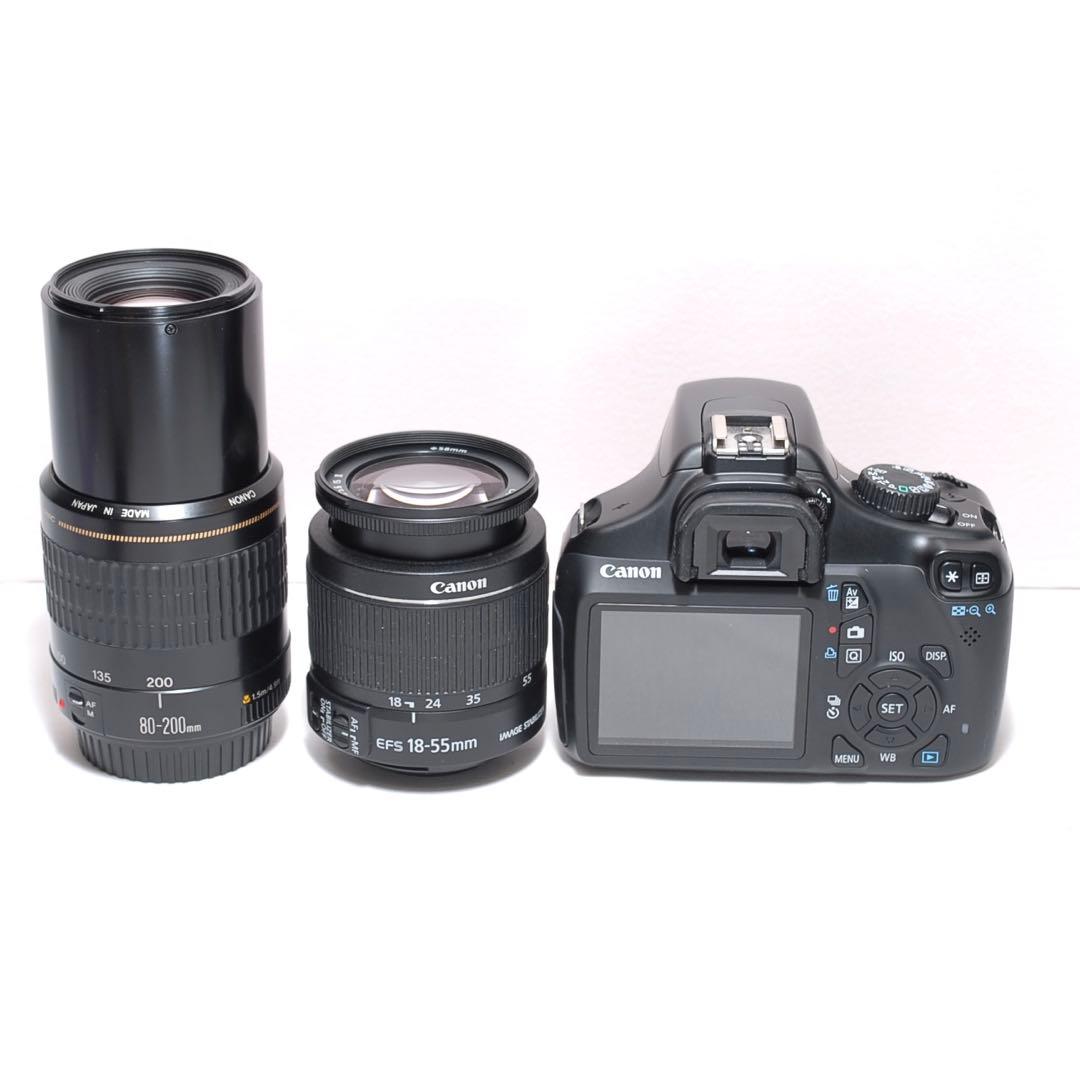 ✨スポーツ観戦に✨Canon Kiss X50✨ダブルレンズ✨簡単操作