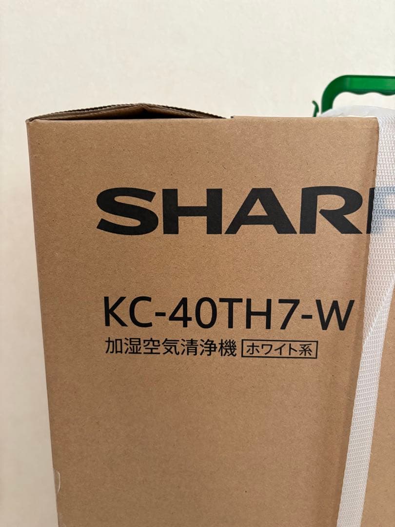 2025年新品SHARP 加湿空気清浄機 プラズマクラスターKC-40TH7-W