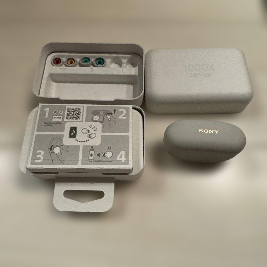 Sony WF-1000XM5 ワイヤレス イヤホン プラチナシルバー