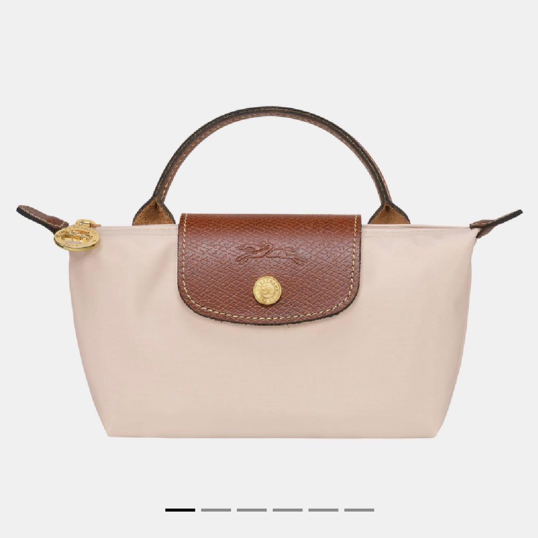 LONGCHAMP ル プリアージュ　オリジナル ハンドル付きポーチ パピエ