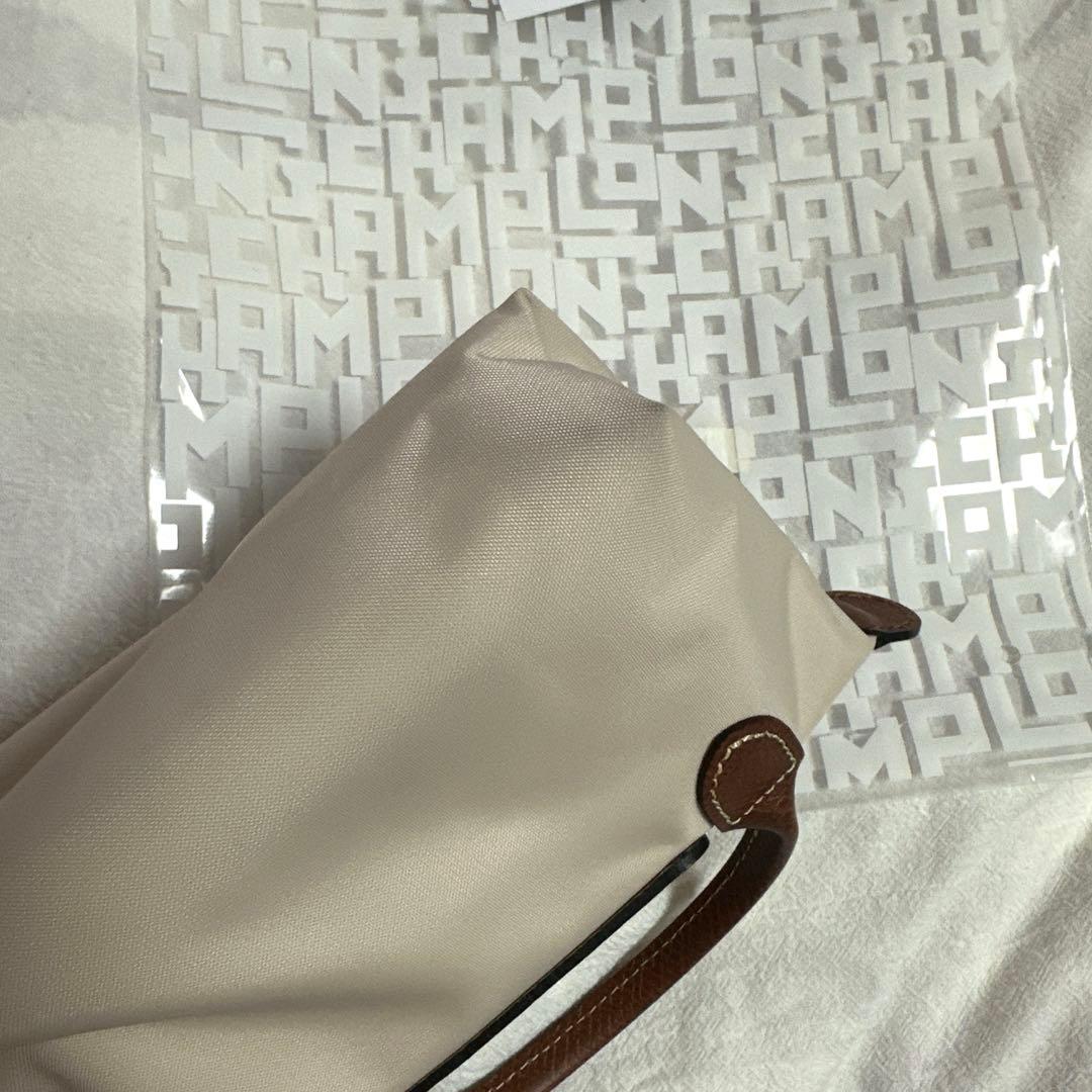 LONGCHAMP ル プリアージュ　オリジナル ハンドル付きポーチ パピエ