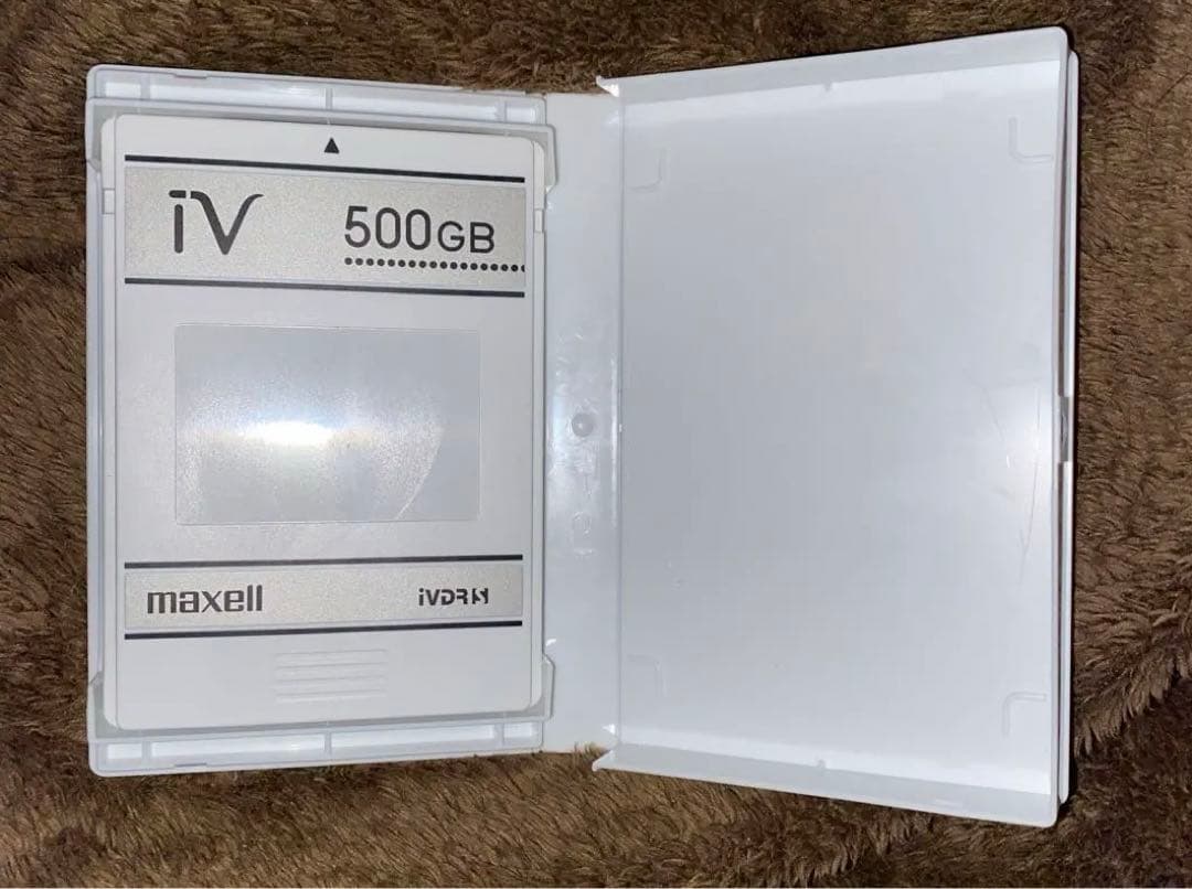 日立マクセル ivdr 500GB HDD ケース付 カセット ハードディスク