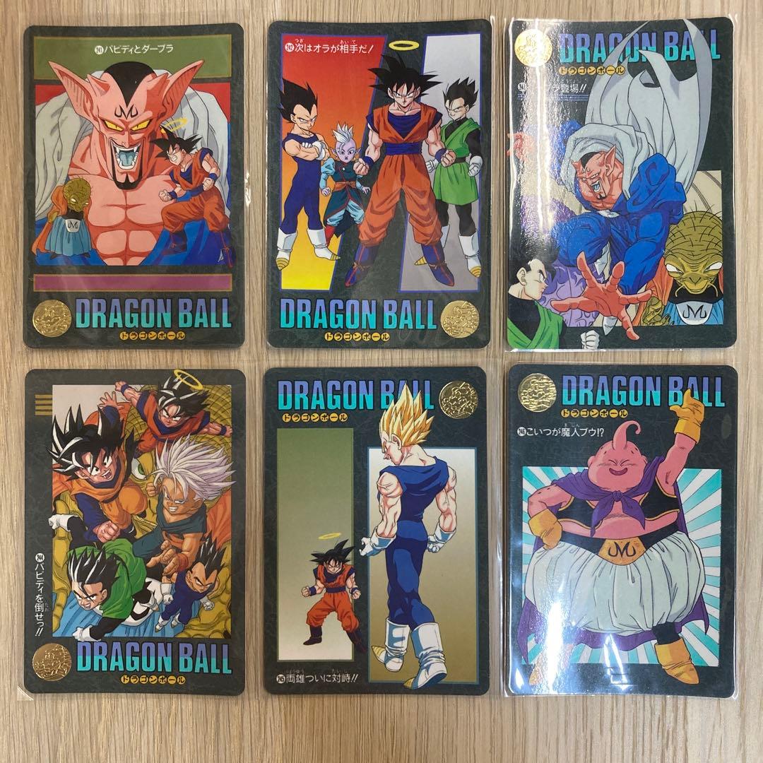 ドラゴンボール カードダス ビジュアルアドベンチャー 6集 ノーマルコンプ36枚