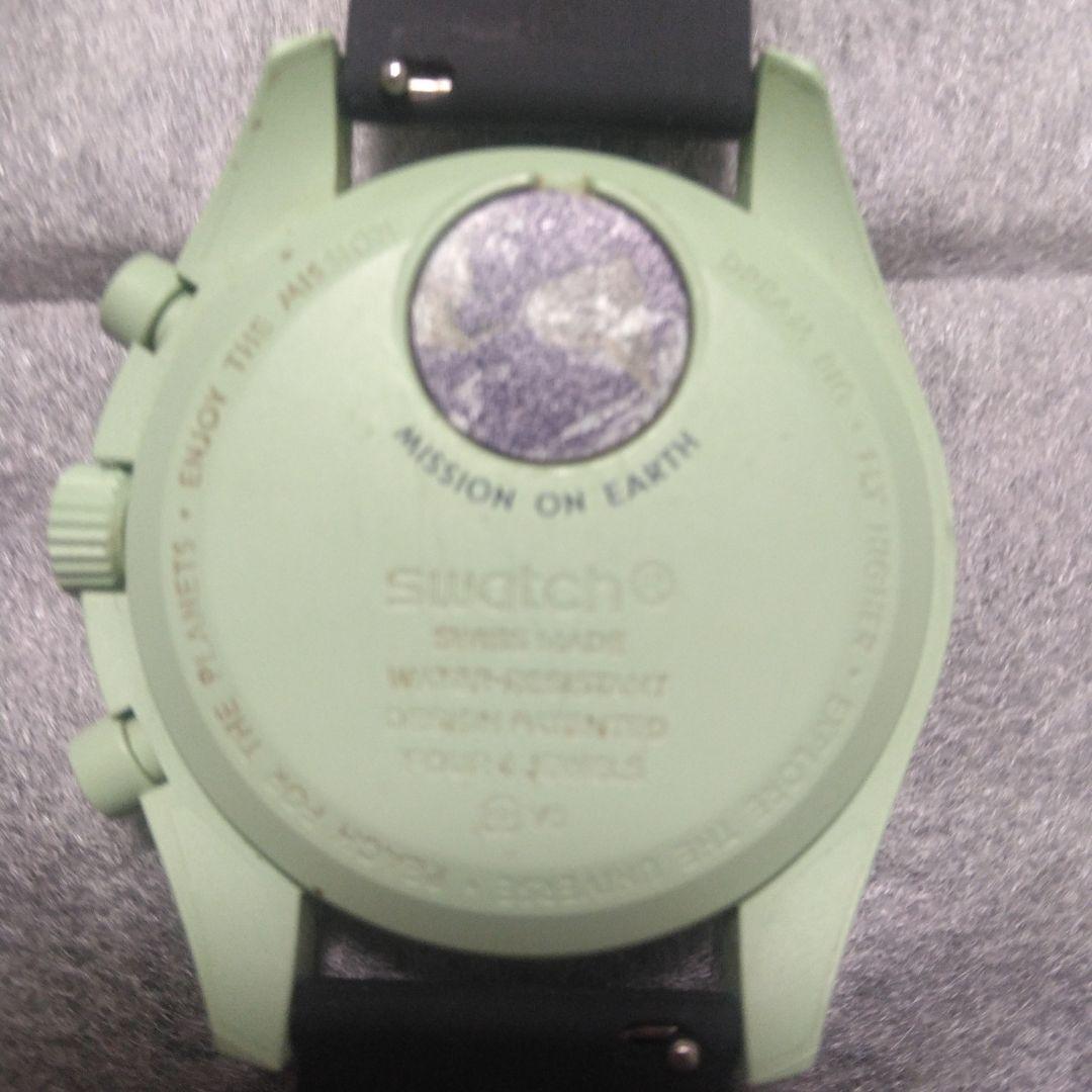 稼動中 OMEGA swatch　Moonwatch クロノグラフ