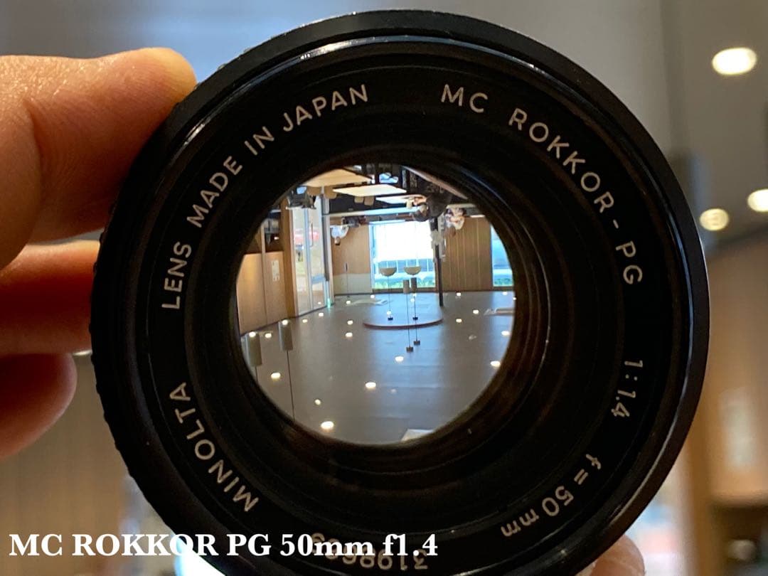 ★超美品・完動品★ミノルタsrt 101／翠のロッコールf1.4★初期保証