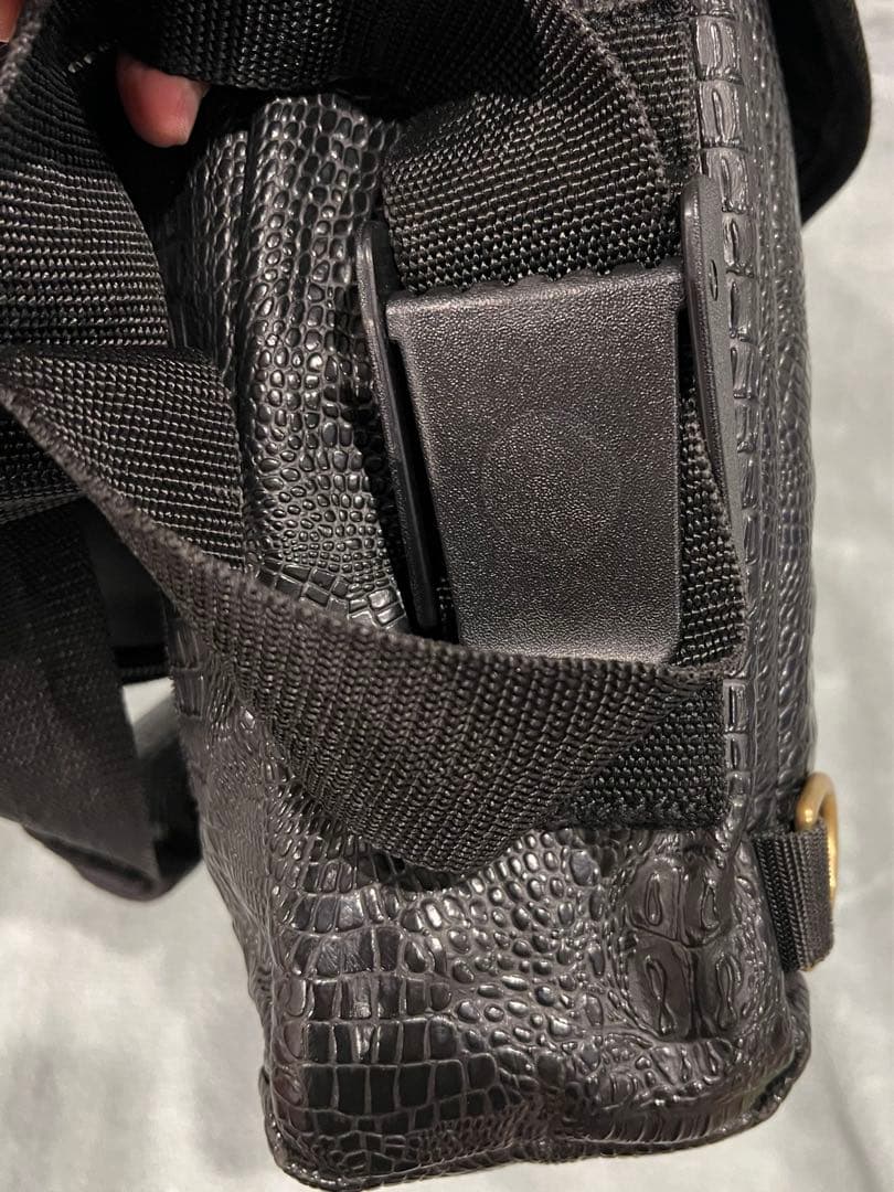 激レア BULL ORIGINAL レザーショルダーバッグブラック