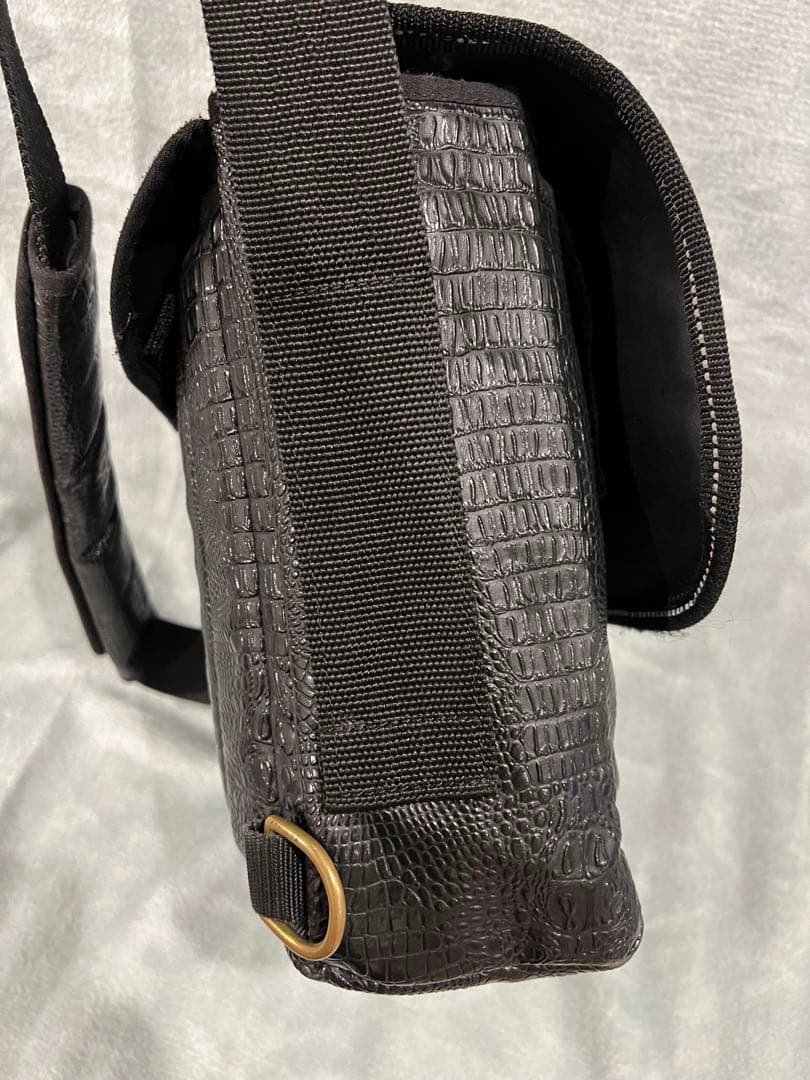 激レア BULL ORIGINAL レザーショルダーバッグブラック