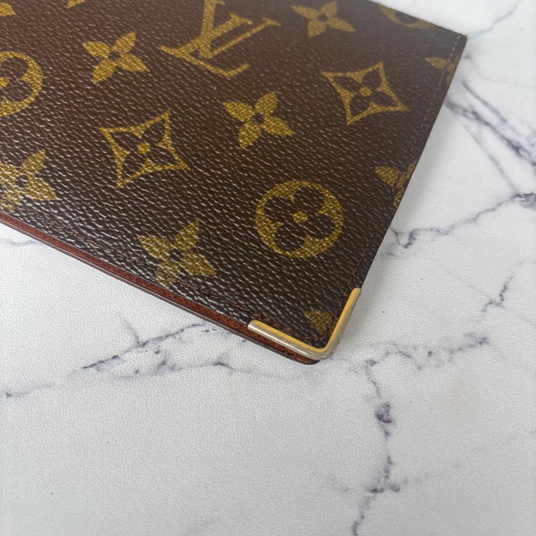 ルイヴィトン ポルトシェキエダブル モノグラム 長札 カード 財布 希少 レア⑧