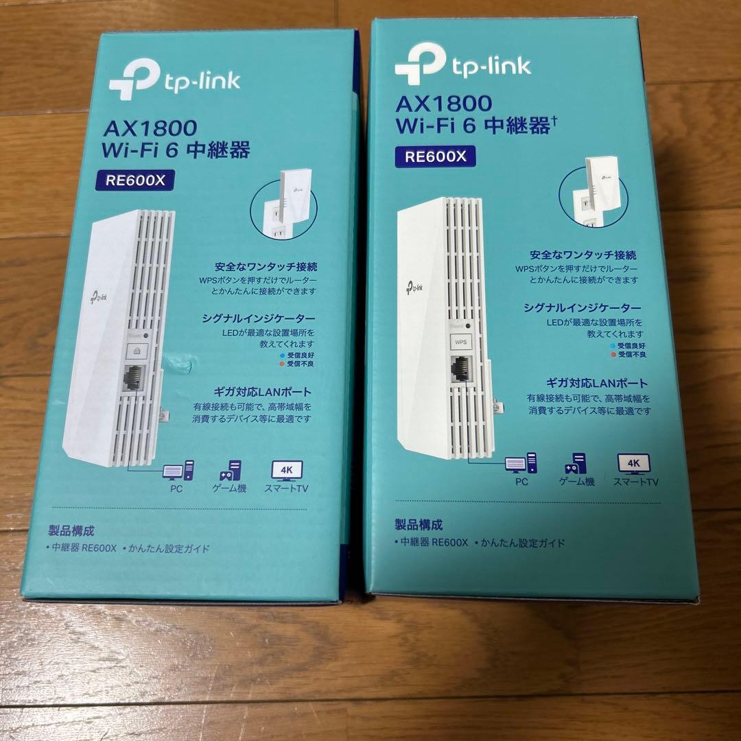 TP-Link ティーピーリンク RE600X Wi-Fi 6