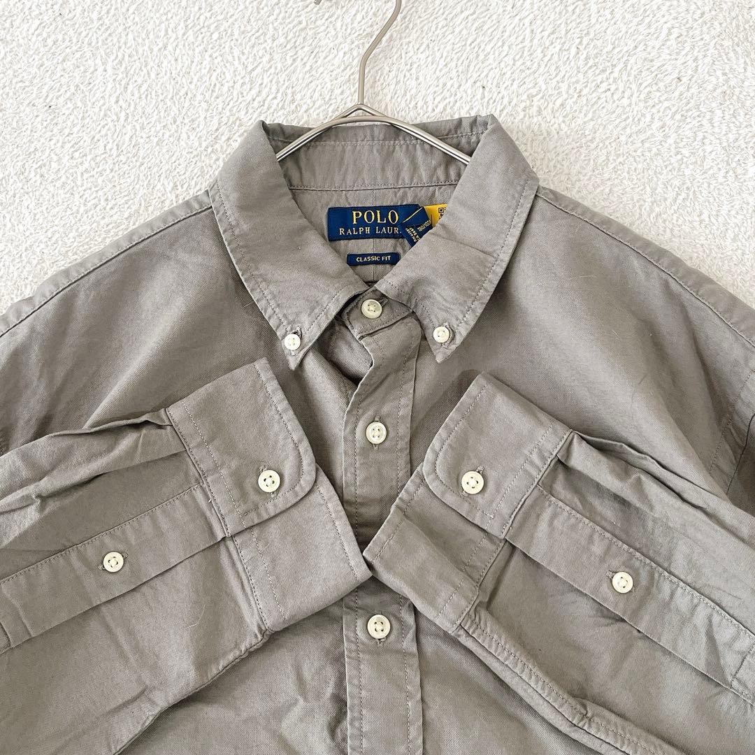 新品タグ付★POLO RALPH LAUREN★現行タグ ボタンダウンシャツ L