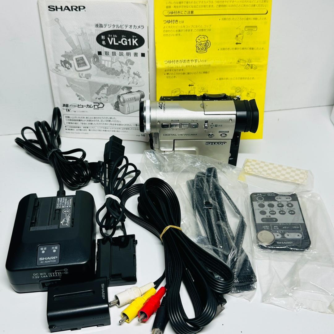 動作OK SHARP シャープ VL-G1K ビデオカメラ