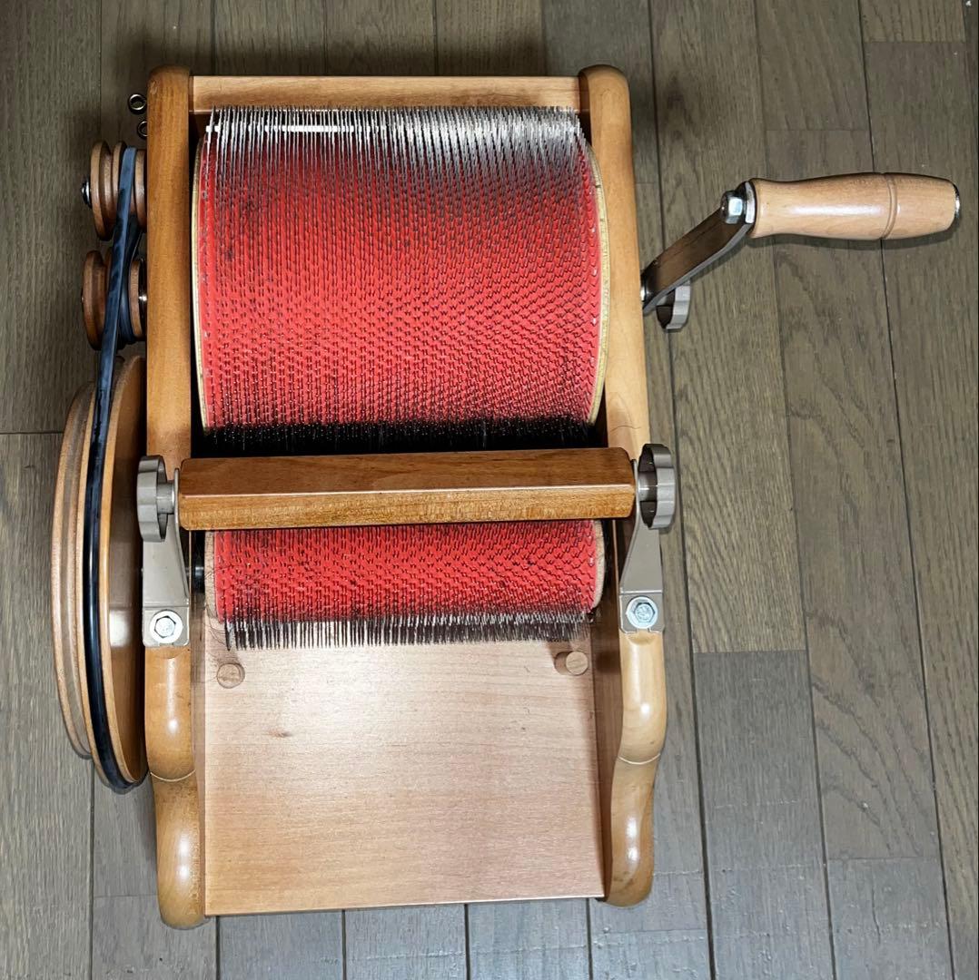 の*ん様 美品　アシュフォードドラムカーダー　72ポイント