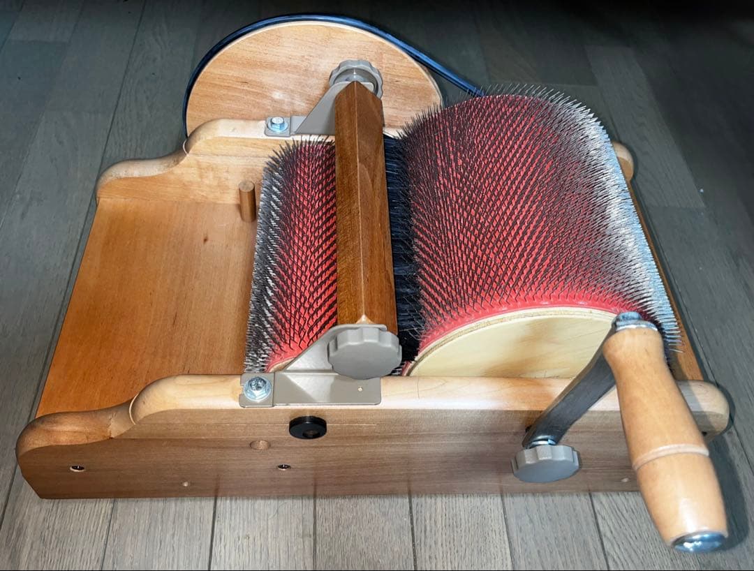 の*ん様 美品　アシュフォードドラムカーダー　72ポイント