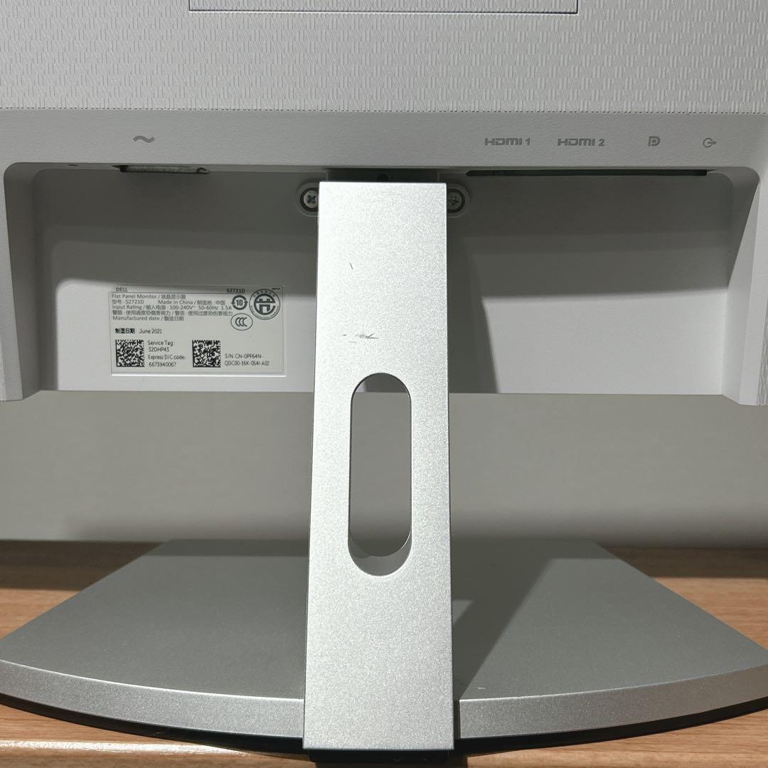 DELL S2721D 27インチ モニター