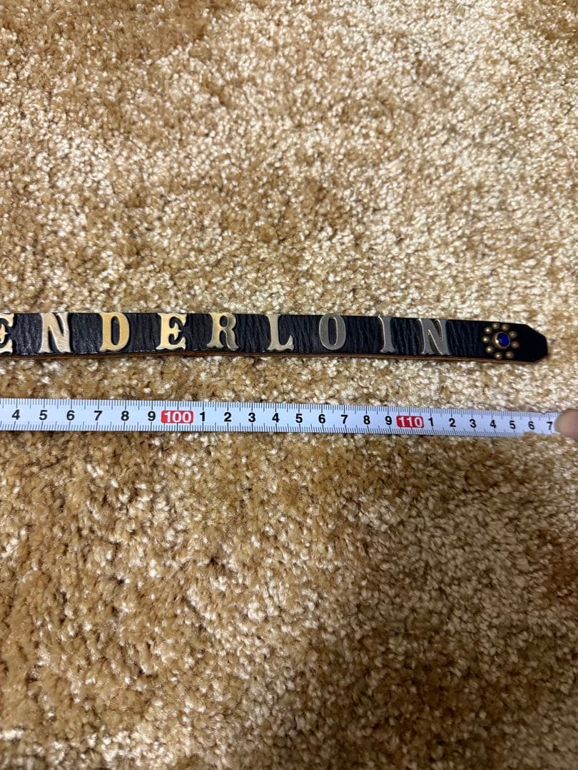 キムタク　私物　TENDERLOIN×HTC ナロー studs belt