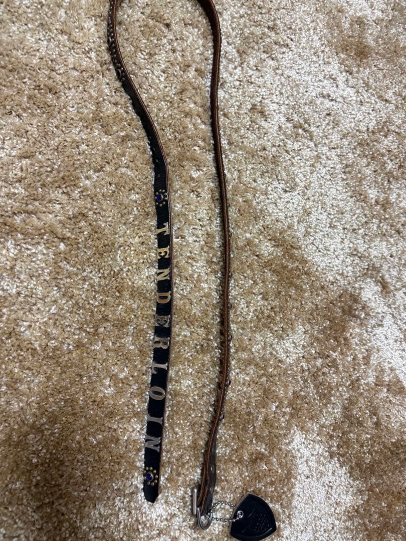 キムタク　私物　TENDERLOIN×HTC ナロー studs belt