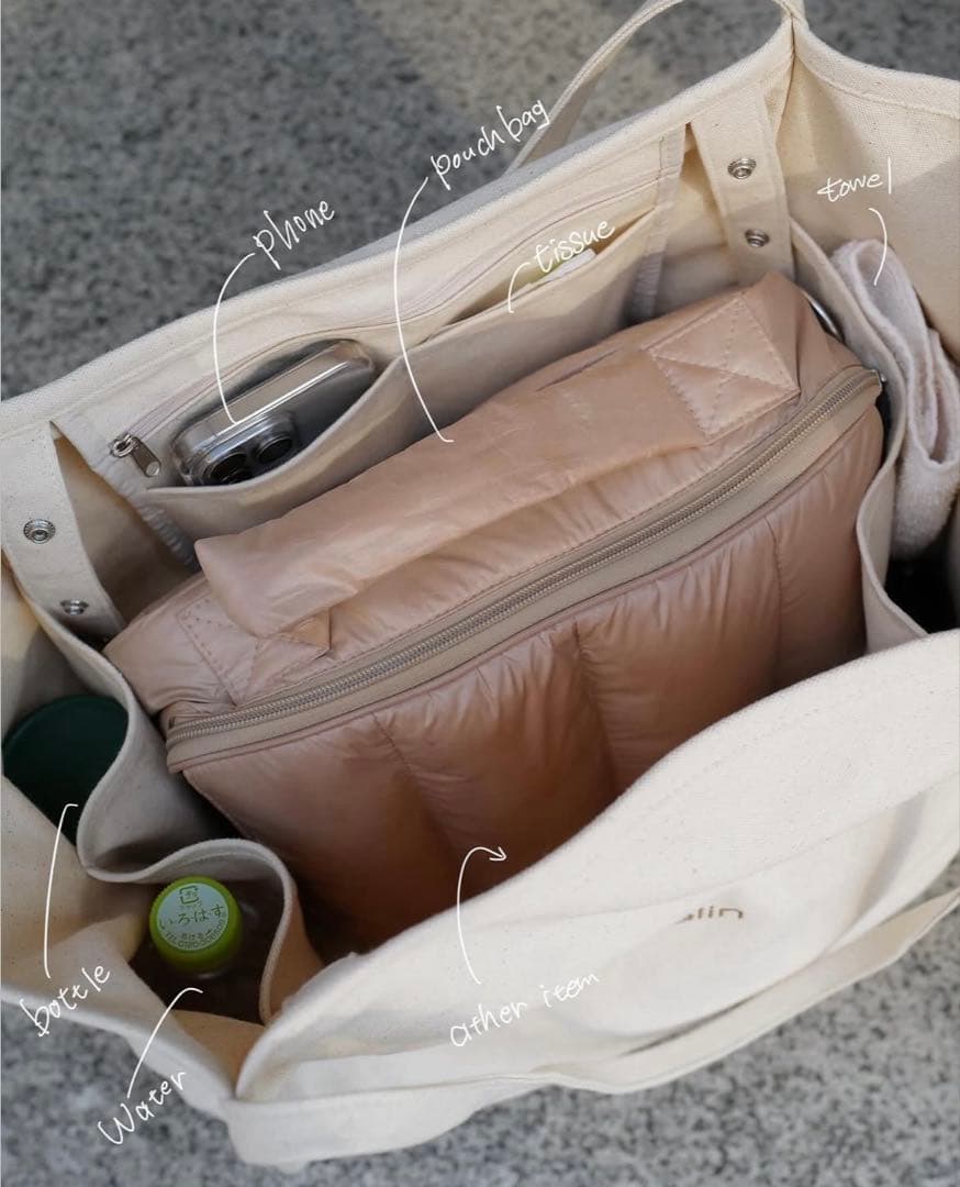 calin multi big tote bag 【新品未開封値下げ】