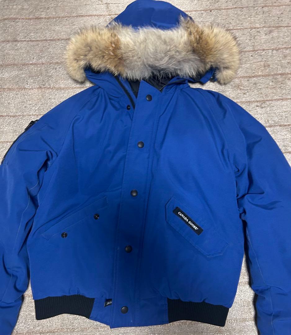 カナダグース青ダウンコート【状態非常に良い】