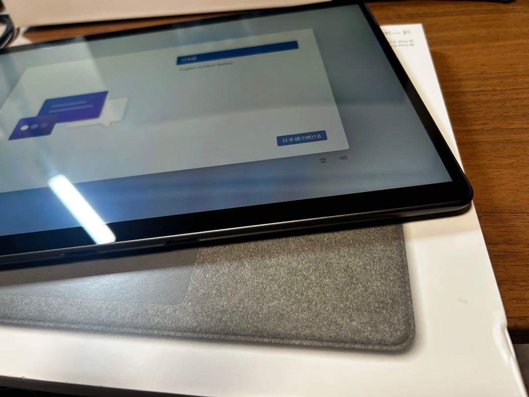 SurfacePro9＆Signatureキーボード タッチペン