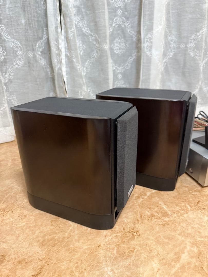 ★美品★Pioneer製ミニコンポ スピーカーがオシャレなウッド調 音響良好♪