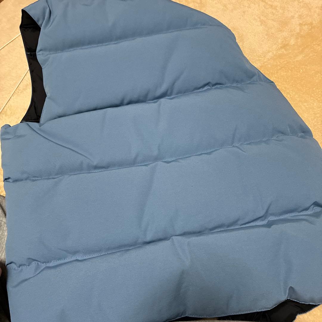   ブルー系 ダウンベスト S/P カナダグース
