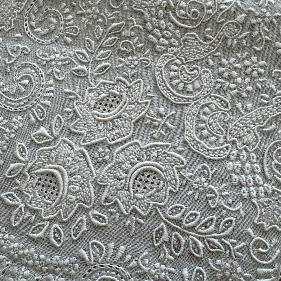 スワトウ　ハンカチ　汕頭　鳳凰　刺繍　SWATOW 花柄