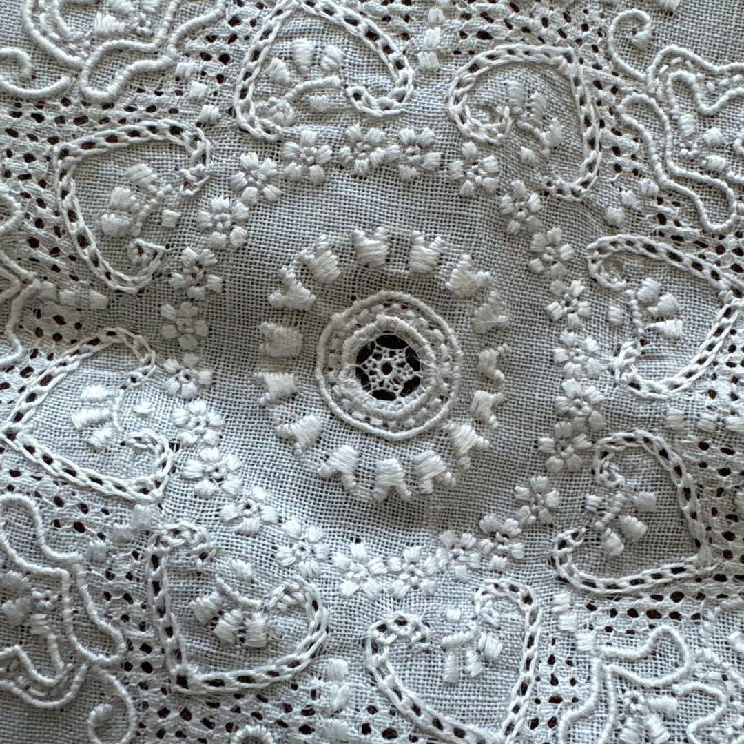 スワトウ　ハンカチ　汕頭　鳳凰　刺繍　SWATOW 花柄