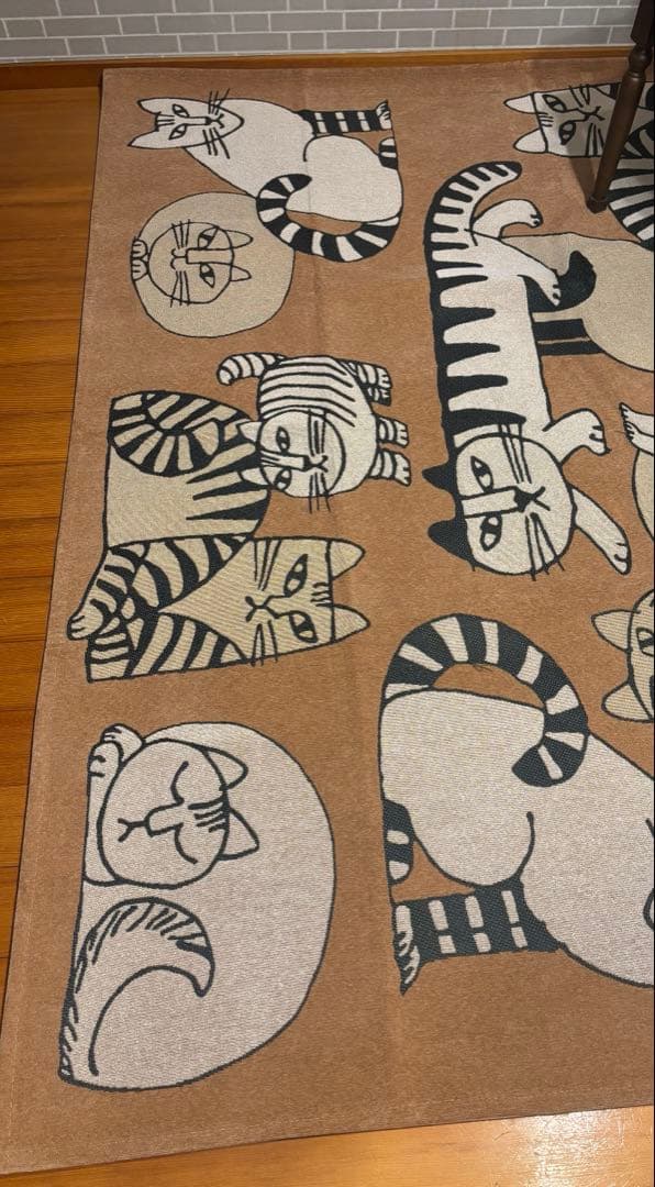 リサラーソン　ラグマット　新品同様品✨