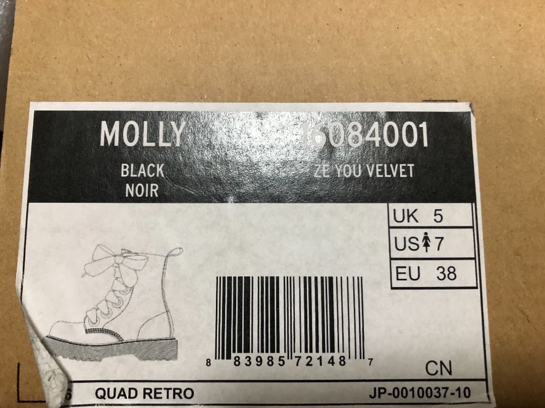 ドクターマーチン☆☆ＭＯＬＬＹ☆☆超厚底ダブルソール