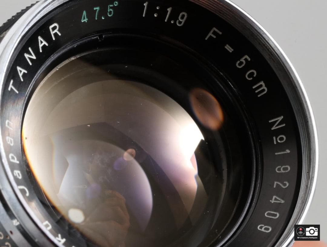 希少Tanaka kogaku Tanar 5ｃm F/1.9 Ｌ３９レンズ２