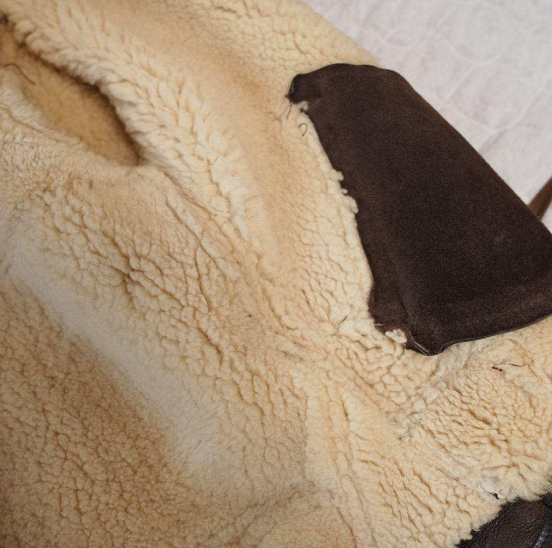 SCHOTT BROS. TYPE B-3 ムートン ボンバージャケット 38