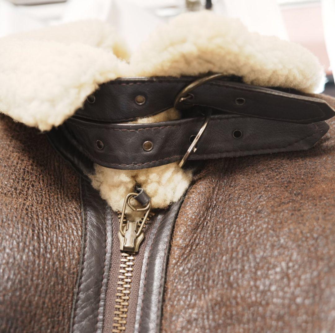 SCHOTT BROS. TYPE B-3 ムートン ボンバージャケット 38