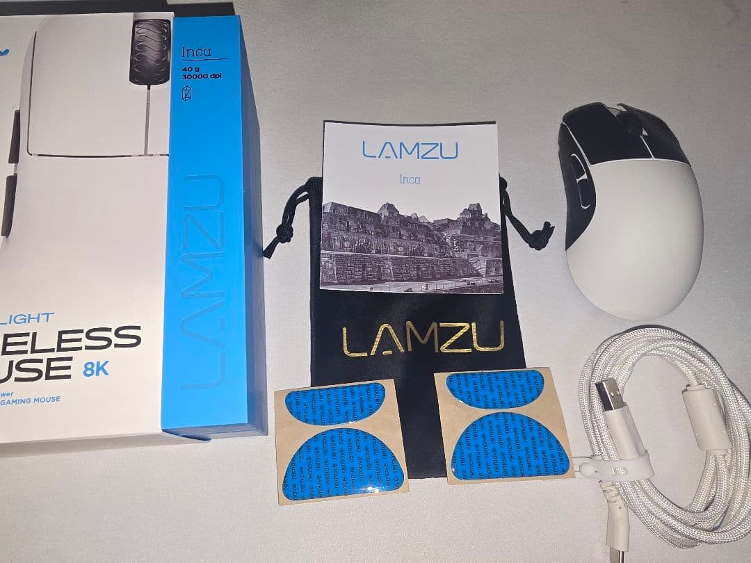 LAMZU Inca ワイヤレスマウス 8K