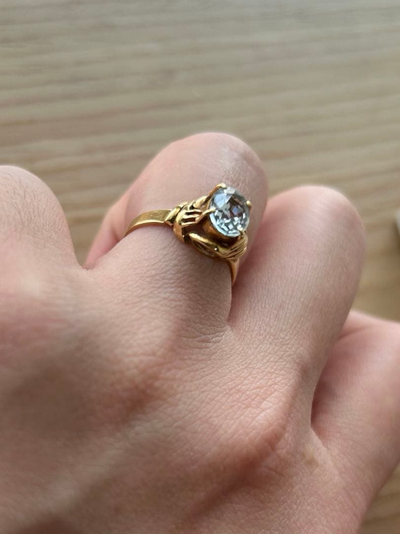 k18 リング　9-10号