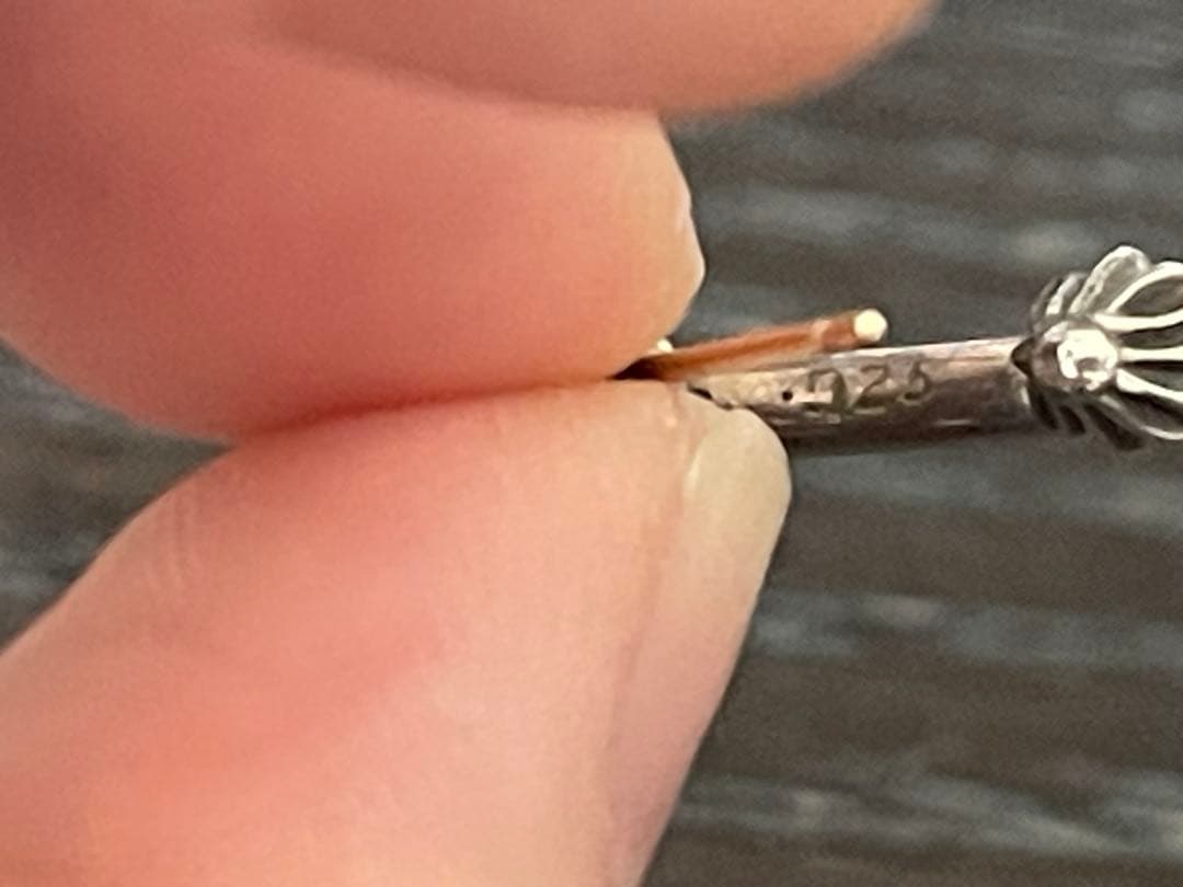 CHROME HEARTS クロムハーツ 原本無 プレーンフープ