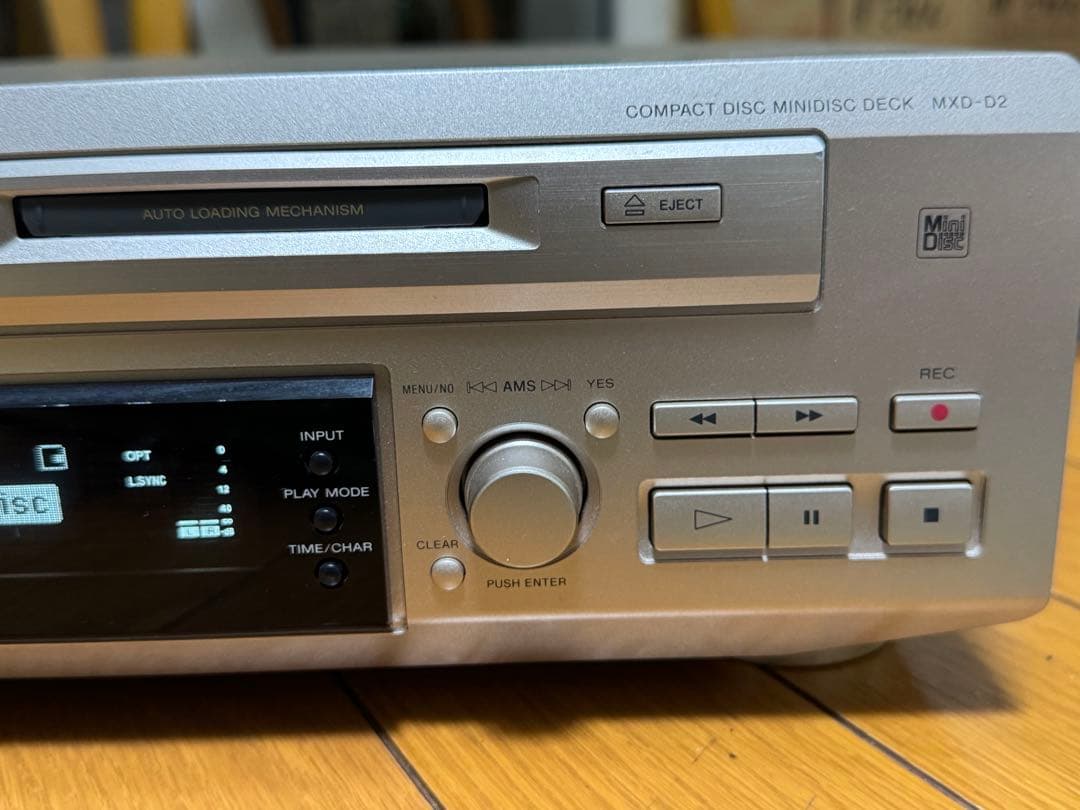 SONY MXD-D2 MDレコーダー/CDプレーヤー 一体型デッキ