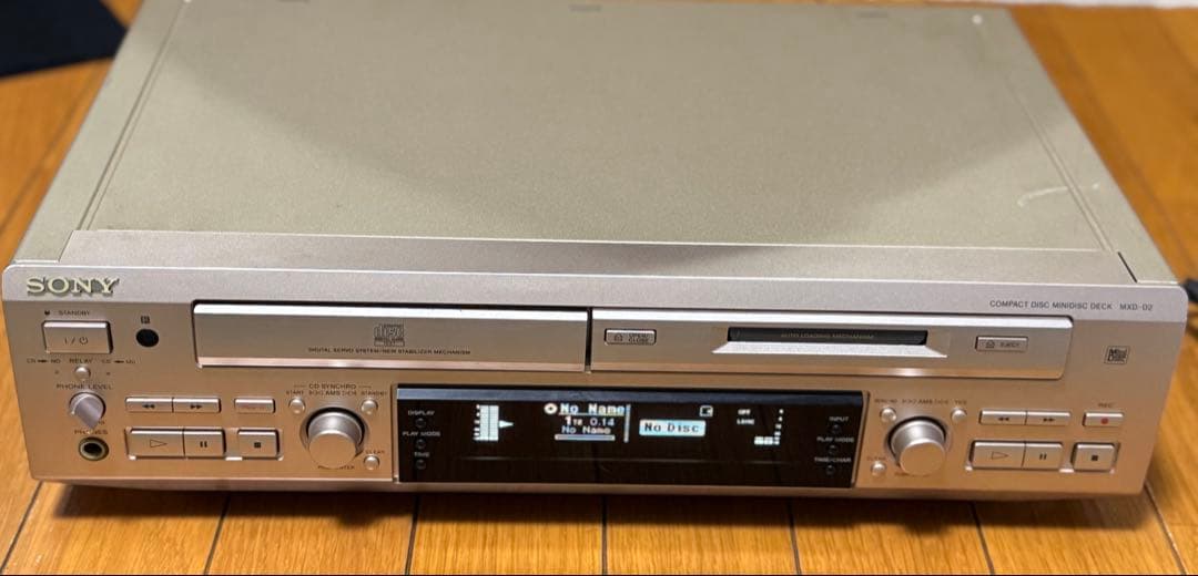 SONY MXD-D2 MDレコーダー/CDプレーヤー 一体型デッキ
